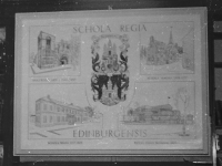Coat of Arms and the four school buildings