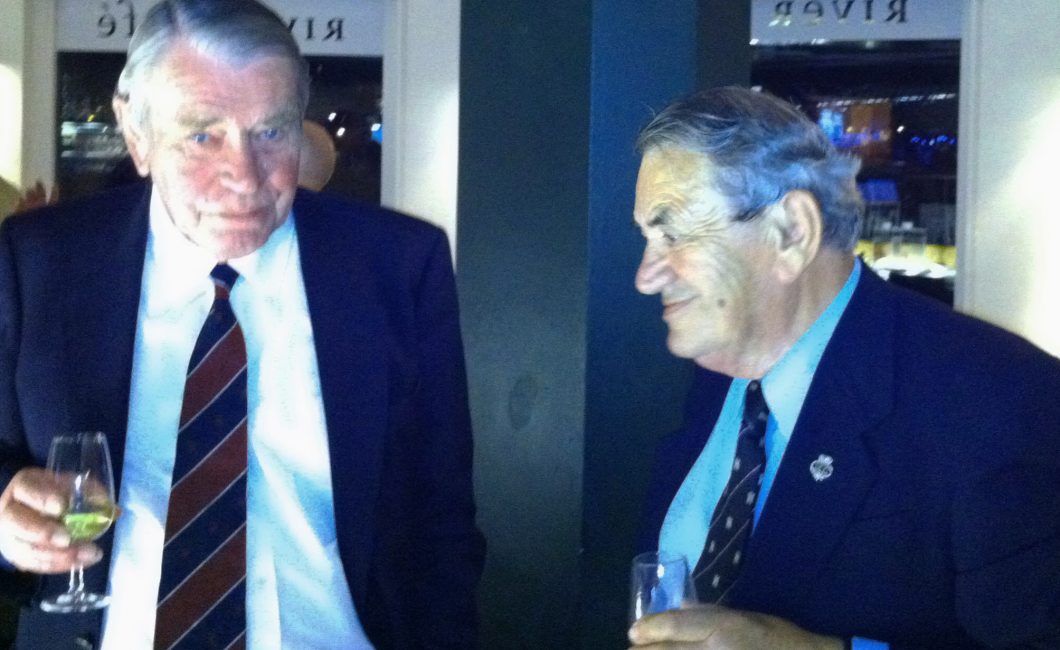 Garry and his brother Michael in 2010